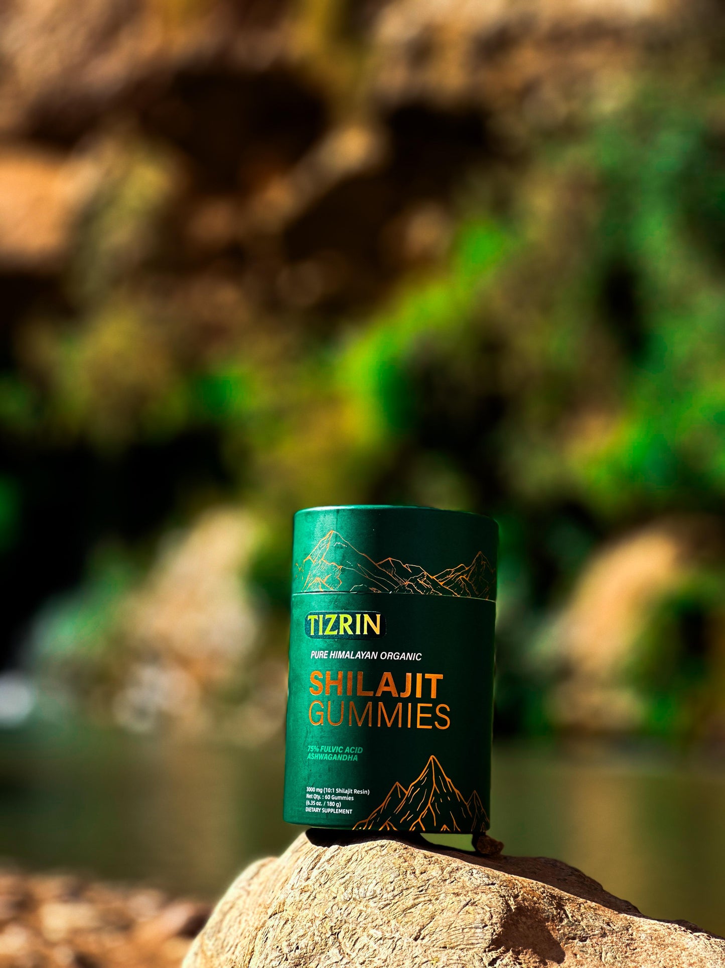 TIZRIN Organic Shilajit Gummies – Strength & Energy Boost