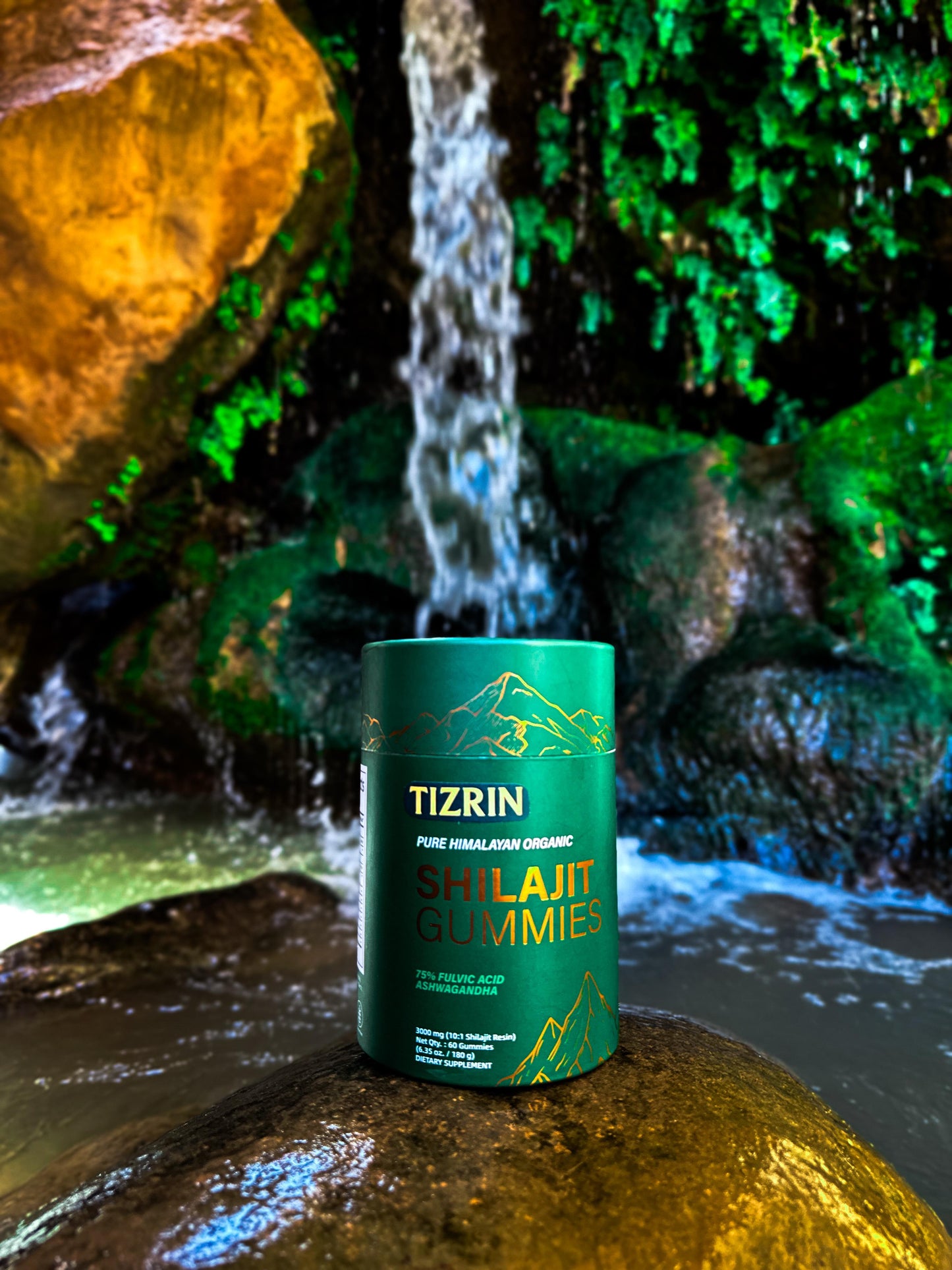 TIZRIN Organic Shilajit Gummies – Strength & Energy Boost