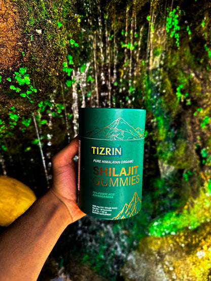 TIZRIN Organic Shilajit Gummies – Strength & Energy Boost