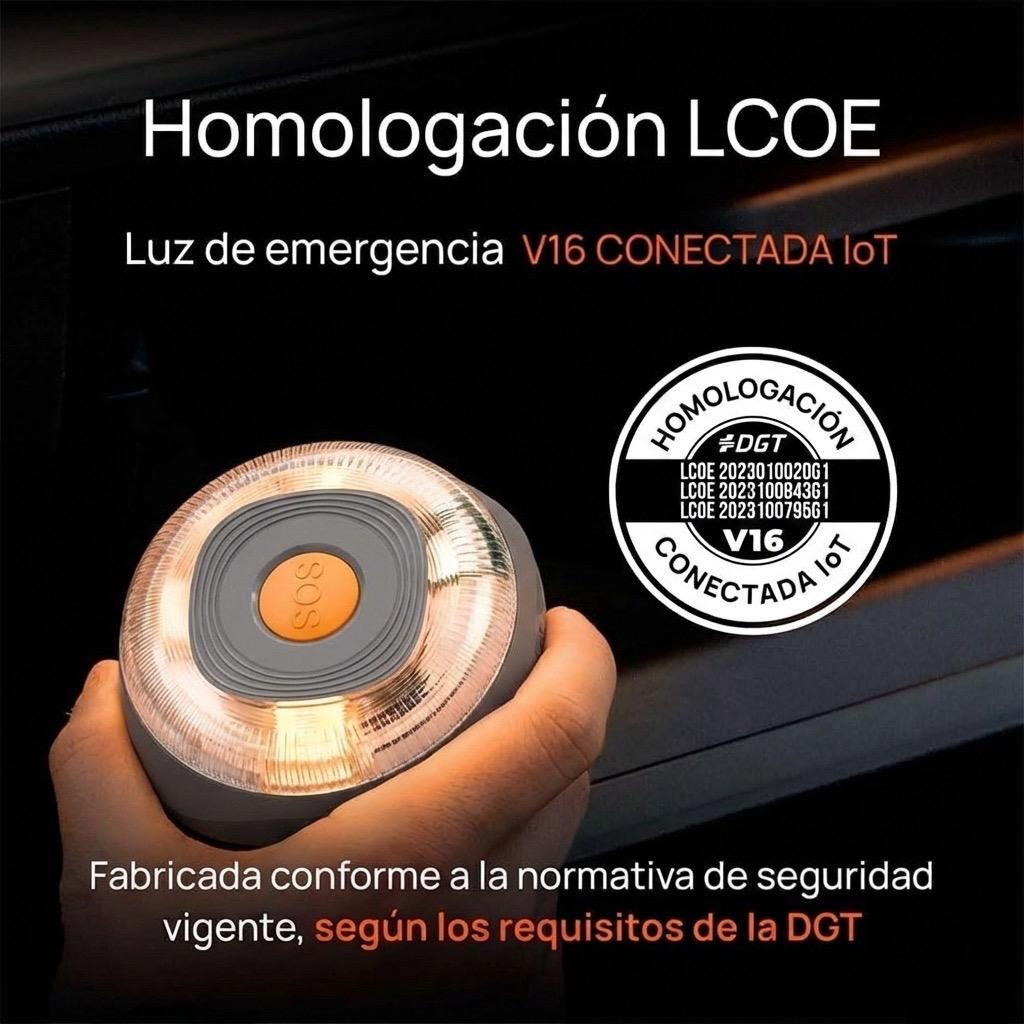LUZ DE EMERGENCIA DGT V16