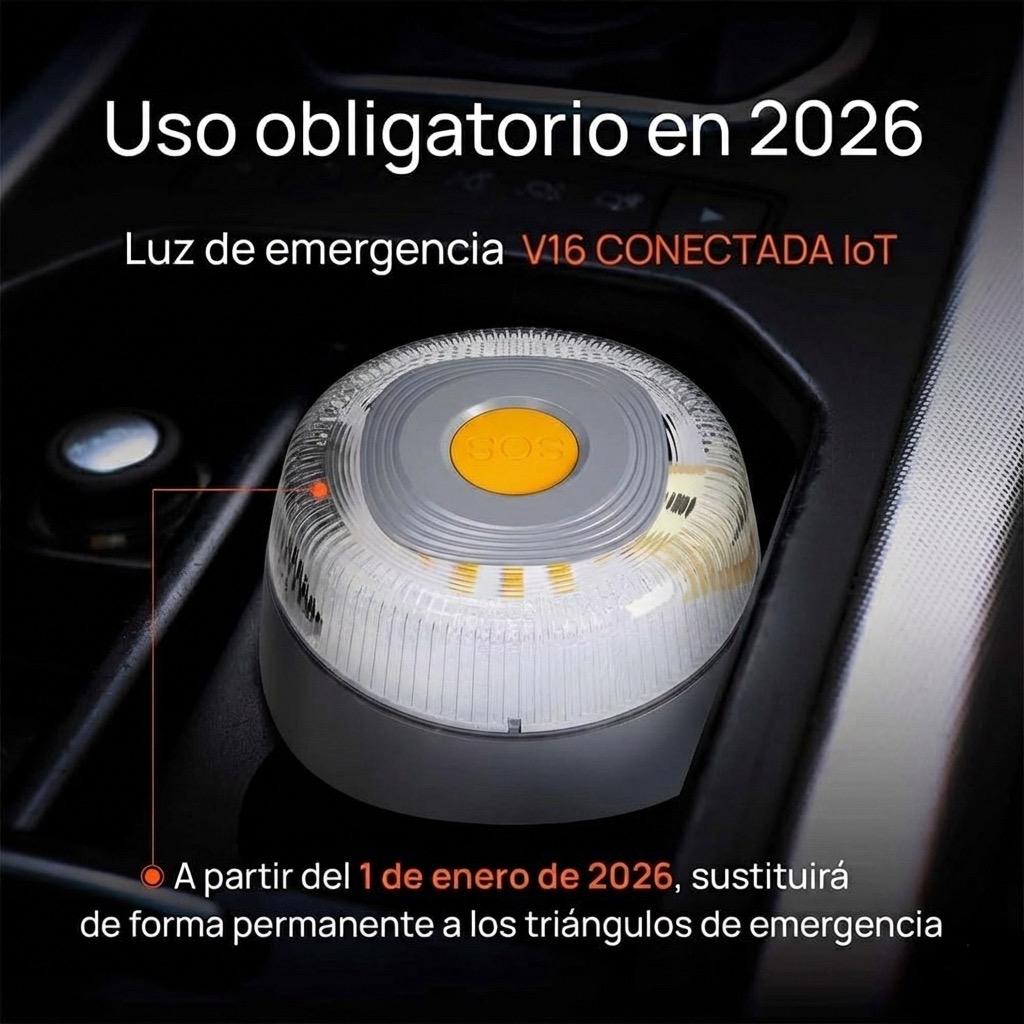LUZ DE EMERGENCIA DGT V16